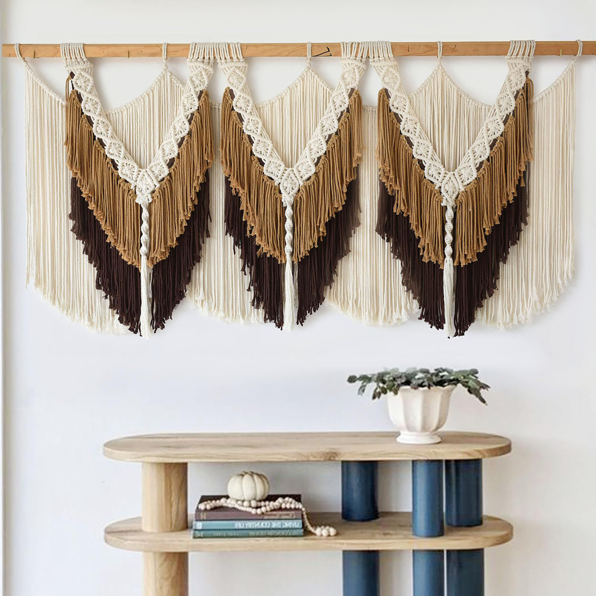 Dakota Fields Macrame Wall Hanging Wedding Hanger | Wayfair